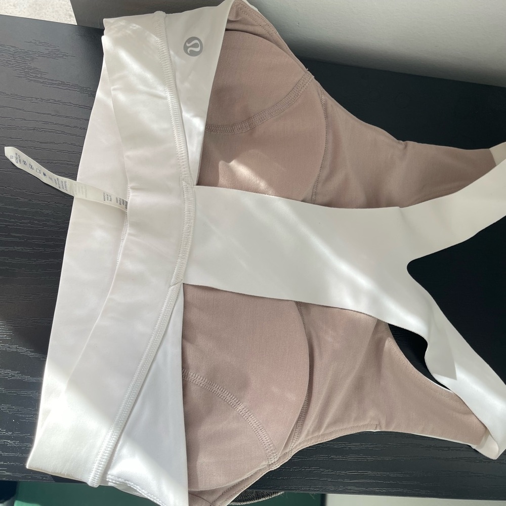 Lululemon White Sports Bra